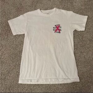 ANTISOCIAL White Graphic T-Shirt